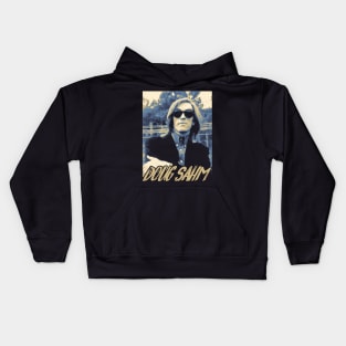 Classic Vintage Doug Sahm Kids Hoodie